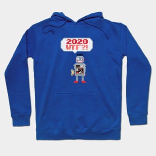 2020 WTF? Retro Robot Hoodie